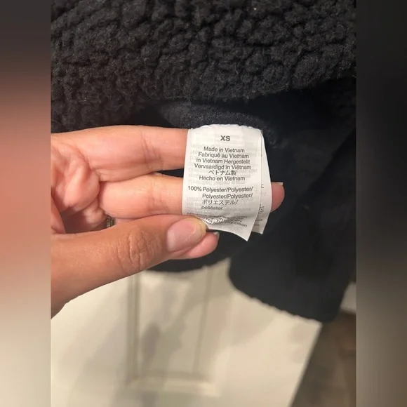 J.Crew Polartec® Fleece Black Half-Zip Pullover Jacket - Picture 8 of 8